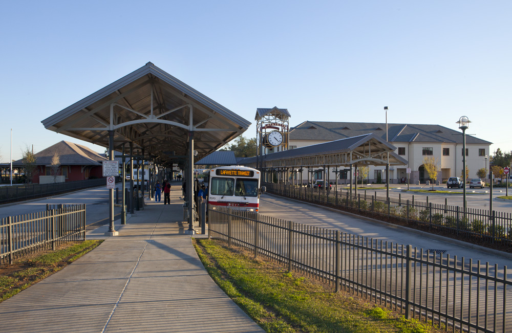 Rosa Parks Transportation Center - LEMOINE Building Construction