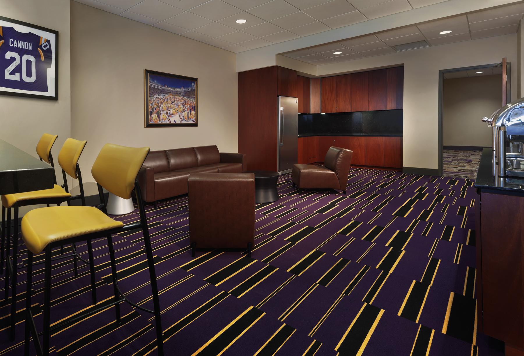 LSU Tiger Den Suites - LEMOINE Building Construction